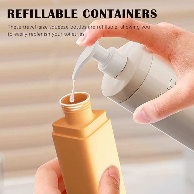 Silicone 4-in-1 Travel Container