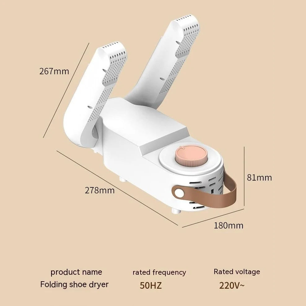 Portable & Foldable Shoe Dryer