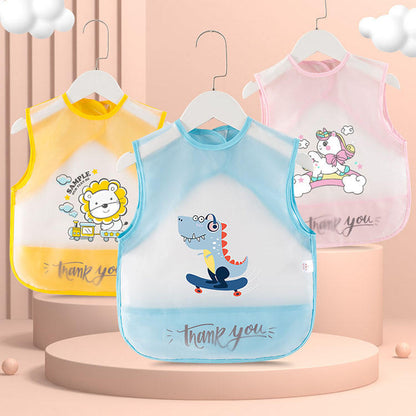Trulittle Mess-Free Bib+ Waterproof Bib & Apron